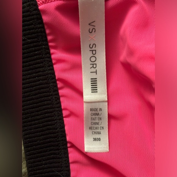 VSX Victoria’s Secret Sport front clasp + zip up 36DD - Picture 2 of 6